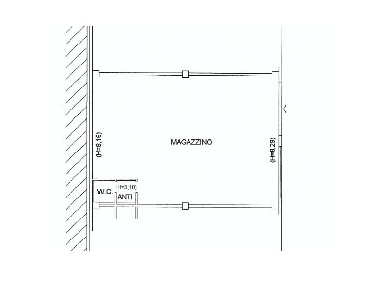 AFFITTASI MAGAZZINO - QUARTO INFERIORE (BO)